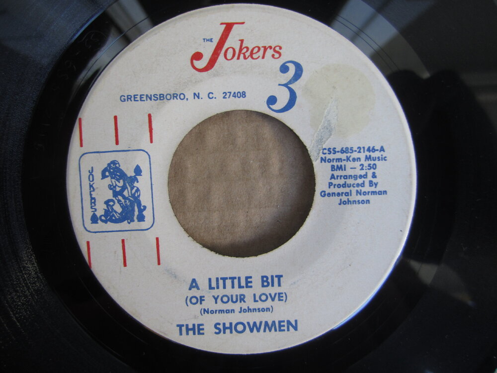 Showmen - a little bit (of your love) JOKERS THREE.JPG