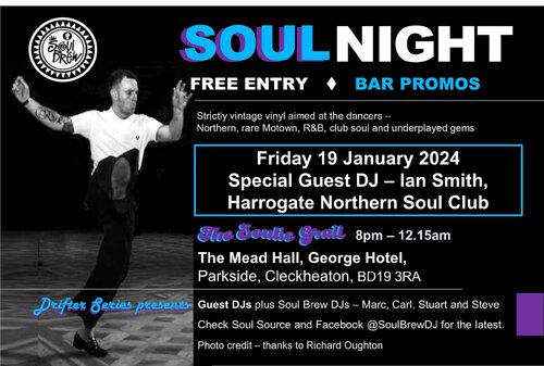 Soul Brew @ The George 19th Jan