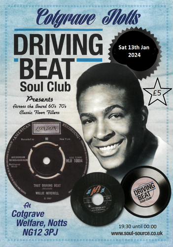 Notts Northern Soul 13th Jan 2024