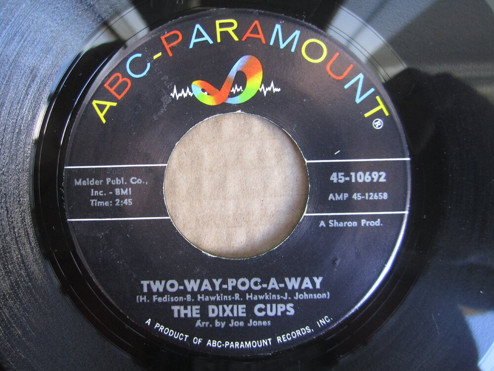 Dixie Cups -  two-way-poc-a-way ABC-PARAMOUNT.JPG