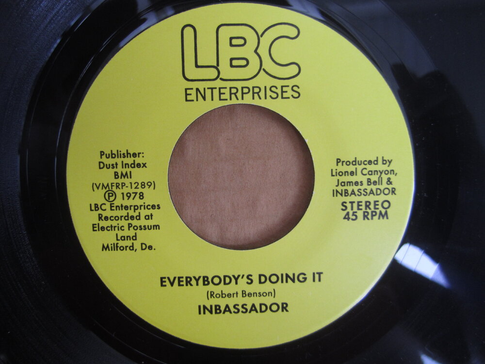 Inbassador - everybody's doing it LBC ENTERPRISES.JPG