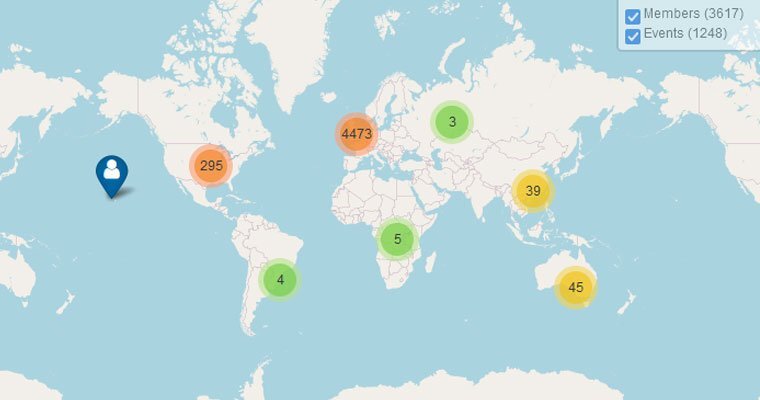 Site: Source Map Update - Members and Events Locations magazine cover