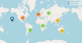 Site: Source Map Update - Members and Events Locations image