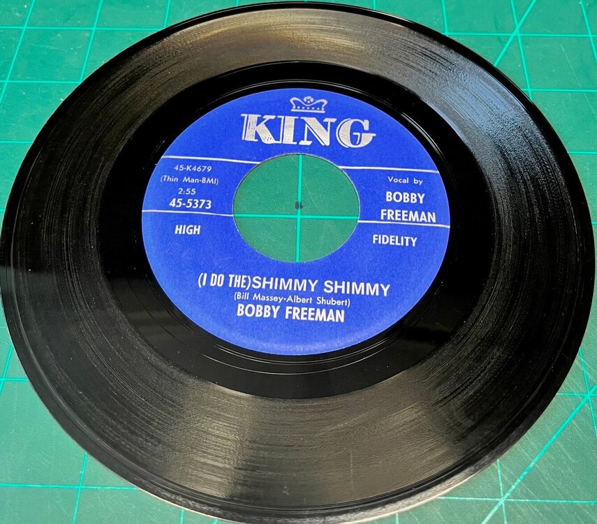 bobby freeman - shimmy shimmy [king] VG++.jpg