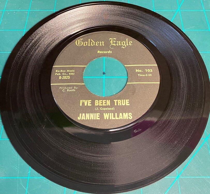 jannie williams - i've been true [golden eagle] VG+.jpg