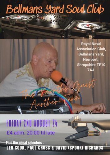 BELLMANS YARD SOUL CLUB - FRIDAY 2nd August 2024