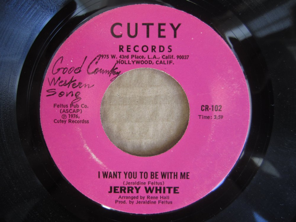 Jerry White - i want you to be with me CUTEY.JPG