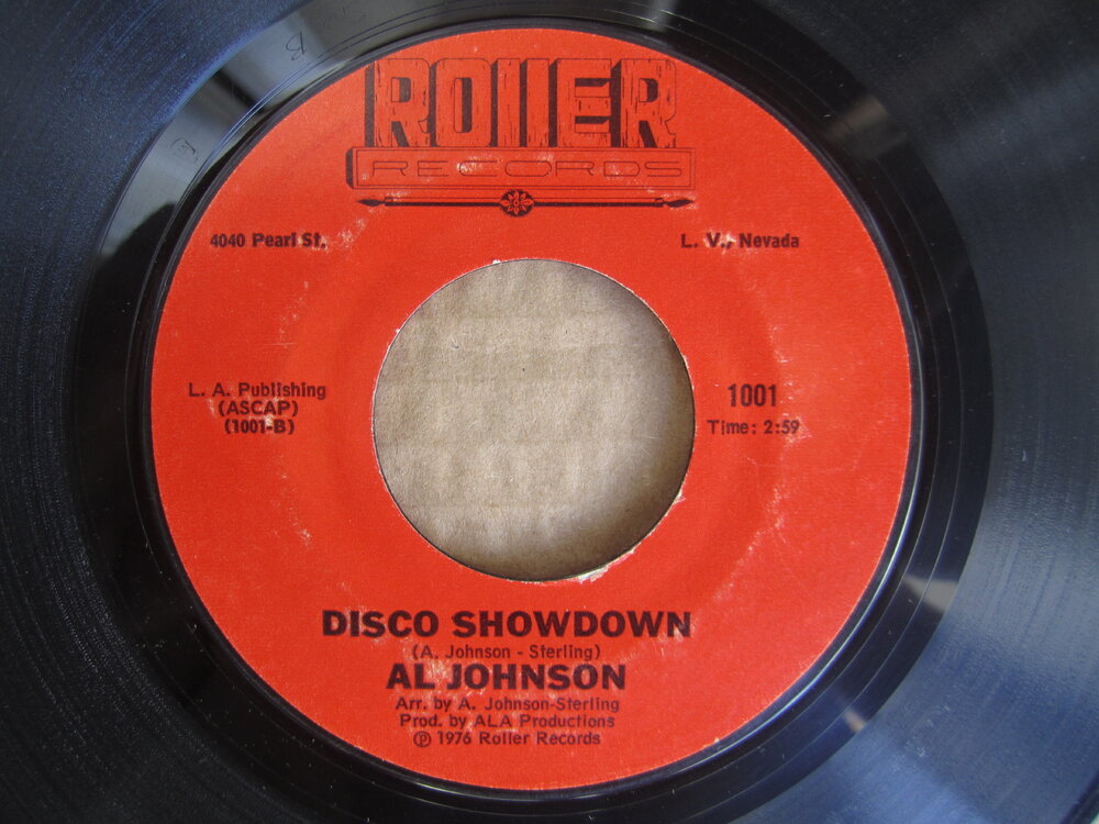 Al Johnson - disco showdown ROLLER.JPG