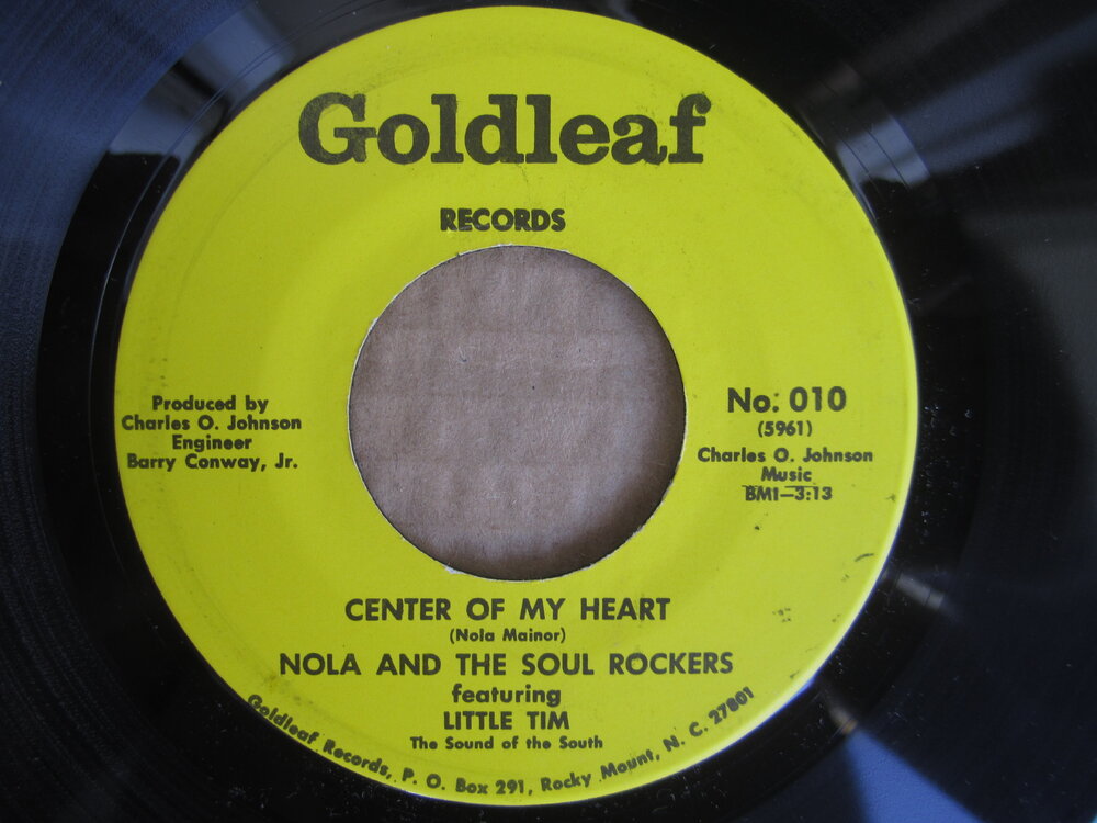 Nola and the Soul Rockers - center of my heart GOLDLEAF.JPG