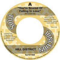 The Hill District - Your Scared Of Falling In Love - Soul Junction  NEW 45  image