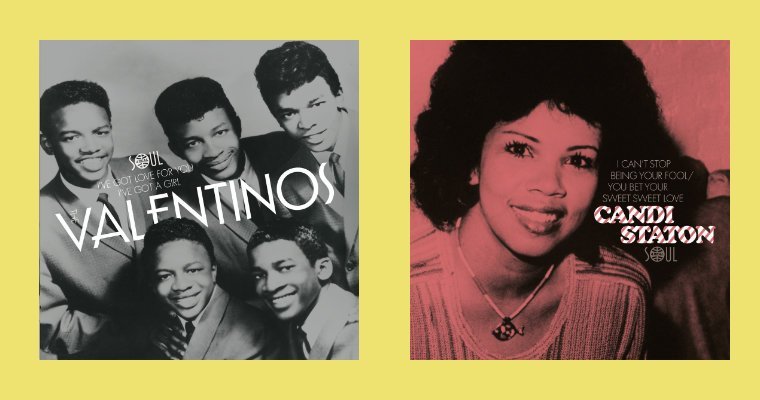 Soul4Real New 45 Releases - Candi Staton & The Valentinos magazine cover