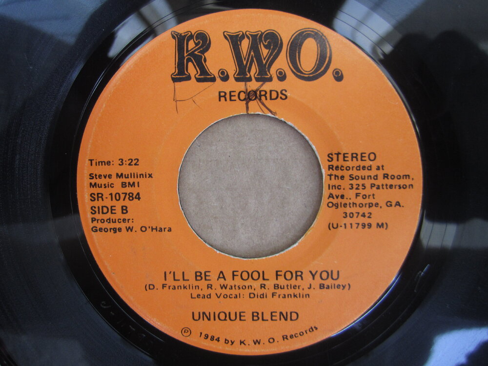 Unique Blend - i'll be a fool for you K.W.O..JPG