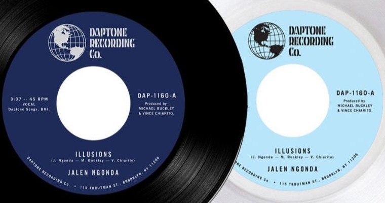 Upcoming 45s -  Jalen Ngonda  - Illusions b/w Rapture - Daptone & Altons 45 magazine cover