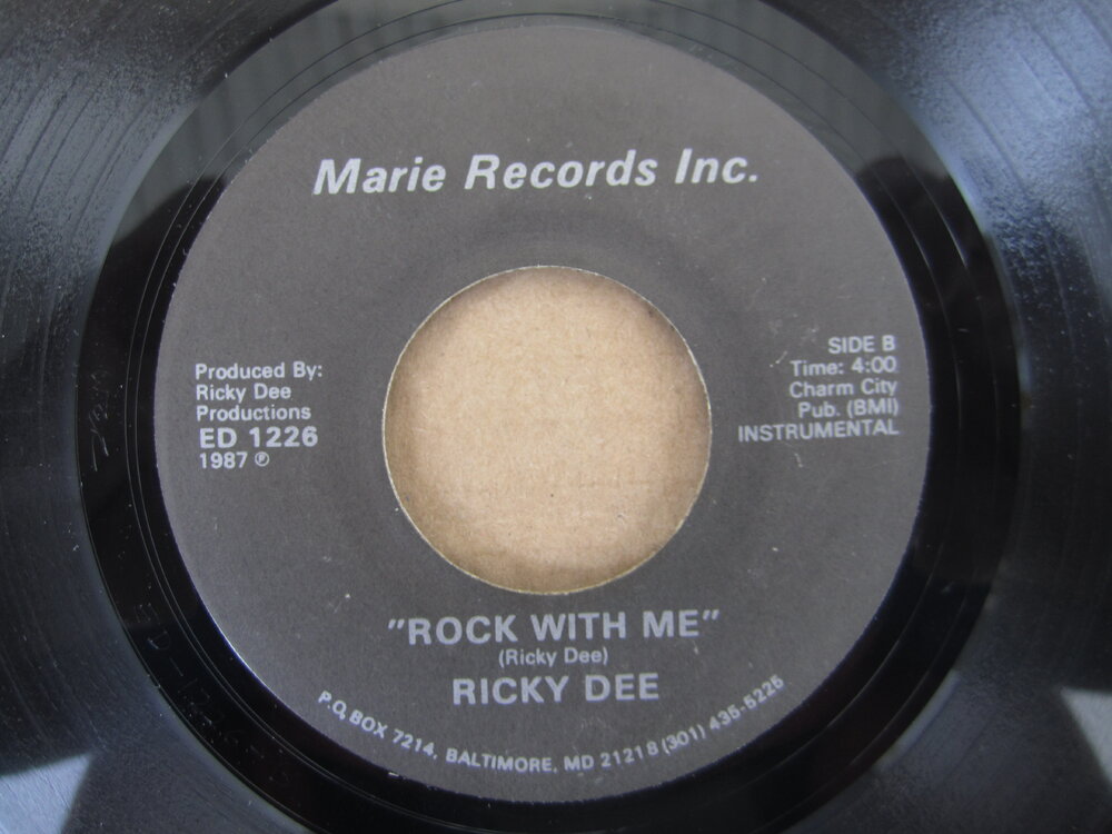 Ricky Dee - rock with me (instrumental) MARIE RECORDS INC.JPG