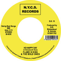 Flame N' King & The Bold Ones - Ho Happy Day - RSD 2022  image